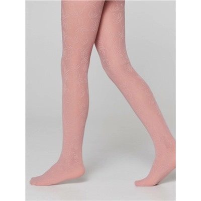 Колготки детские CONTE KETTY Эластичные колготки с ажурным цветочным рисунком