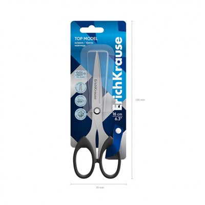 Ножницы 165 мм Top Model ассорти 14854 ErichKrause