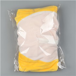 Мягкая игрушка без наполнителя «Кот», 110 см, цвет желтый