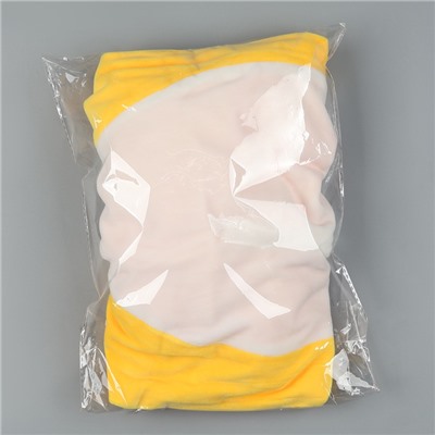 Мягкая игрушка без наполнителя «Кот», 110 см, цвет желтый