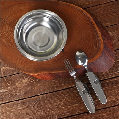 Подарочный набор посуды для похода «Полевая кухня», 7 предметов