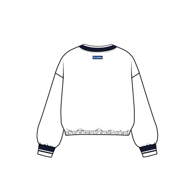 Толстовка трикотажная для девочек