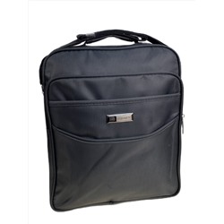 Сумка мужская  текстильная, цвет  черный