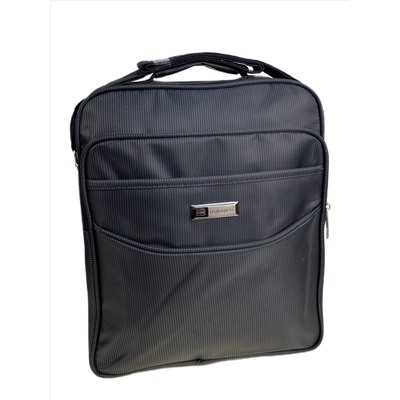 Сумка мужская  текстильная, цвет  черный