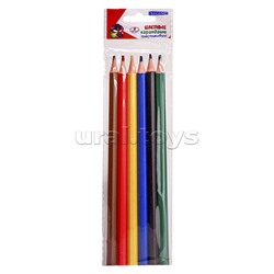 Карандаши цветные 6цв. "Мультики"