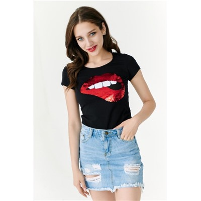 Футболка 7151 (Черный)