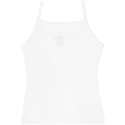 4635-01 Майка для девочки белая (BAYKAR)