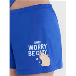 КОМПЛЕКТ ЖЕНСКИЙ (ДЖЕМПЕР, ШОРТЫ) 592519