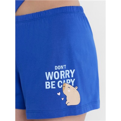 КОМПЛЕКТ ЖЕНСКИЙ (ДЖЕМПЕР, ШОРТЫ) 592519