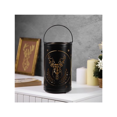 Фигура световая «Величавый олень», 12.3×21 см, 1 LED. батарейки АААх3 (не в компл.), свечение тёплое белое