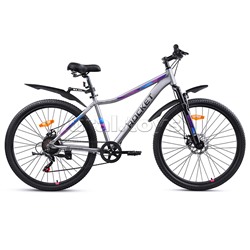 Велосипед 27.5" Rocket Vela alloy Pro 2.0, цвет серый, размер 17"