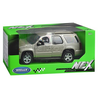 Машинка 1:24 Chevrolet Tahoe, золотой