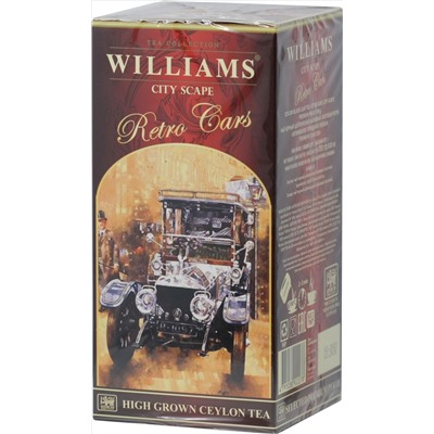 WILLIAMS. Retro Cars. City Scape 250 гр. карт.пачка