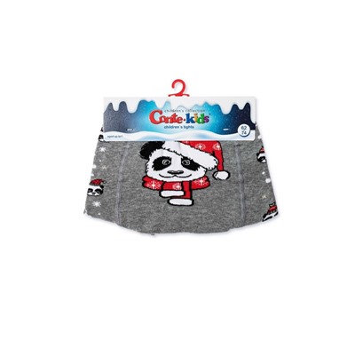 Колготки детские CONTE-KIDS Новогодние колготки «Xmas panda»