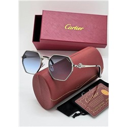 Набор женские солнцезащитные очки, коробка, чехол + салфетки #22931261