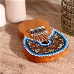 Сувенирный музыкальный инструмент «Калимба», 21×14.5×4 см, МИКС