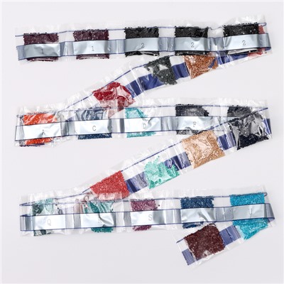 Алмазная мозаика с полным заполнением на холсте с подрамником «Самурай», 40×50 см