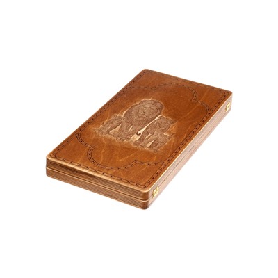 Нарды деревянные «Львиная семья», 37×20 см