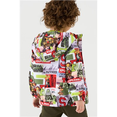 Куртка текстильная с полиуретановым покрытием для мальчиков (ветровка) PLAYTODAY, 1240305