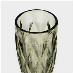 Бокалы для шампанского Magistro «Круиз», 160 мл, 7×20 см, стекло, набор 6 шт., зелёные