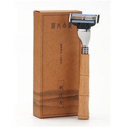 Бамбуковая бритва совместима с Gillette Mach=3