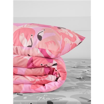 Постельное бельё 1.5-спальное «Этель» Flamingo garden, бязь