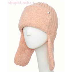 0314BD Милена Ушанка для девочки флис (50-52)