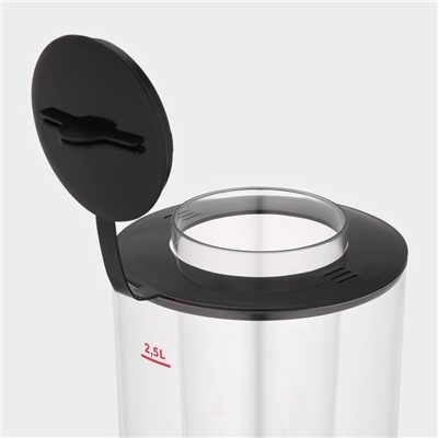 Башня пивная с ёмкостью для льда «Меркурий», 2.5 л, пластик, чёрная