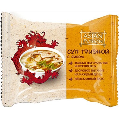 ASIAN FUSION Суп грибной с яйцом 12г