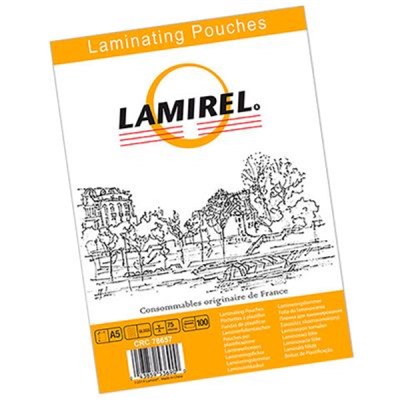 Пленка для ламинирования А5 100 шт. 75 мкм LA-78657 Lamirel