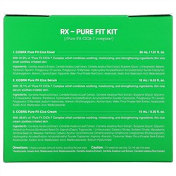 Cosrx, Cica-7 Relief Kit, For Sensitive Skin, 3 Piece Kit
