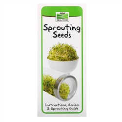 Now Foods, Sprouting Jar, 1,89 л (1/2 галлона)