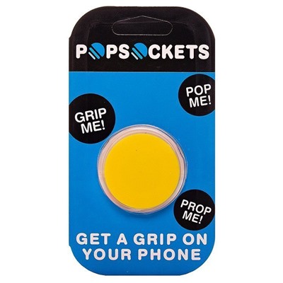 Держатель для телефона Popsockets PS1 (yellow)