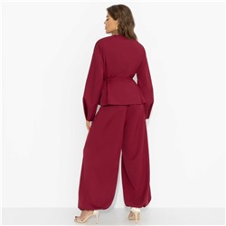 Брючный костюм для триумфа, Стиль говорит (2 в 1, рубин)