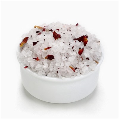 Соль для ванны с лепестками роз Bath salt, 150 г, ЧИСТОЕ СЧАСТЬЕ