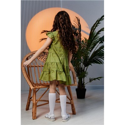 Платье 9184 детское (Зеленый)