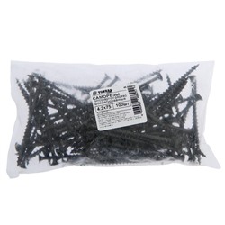 Саморезы гипсокартон-дерево ТУНДРА krep 4.2×75 мм, фосфатированные, 100 шт.