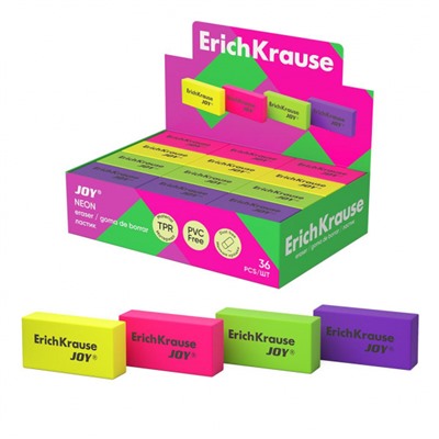 Ластик EK34649 Joy 40х20х10 мм ErichKrause