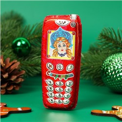 Шоколадная фигурка новогодняя «Мобильный телефон», МИКС, 60 г