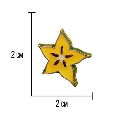 Брошь Карамбола