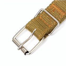 Ошейник брезентовый двухслойный, 58×2.5 см, песочный