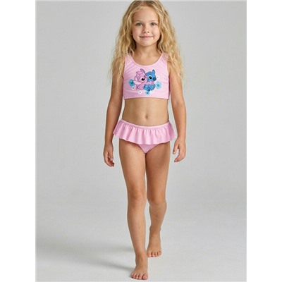 Купальный костюм трикотажный для девочек