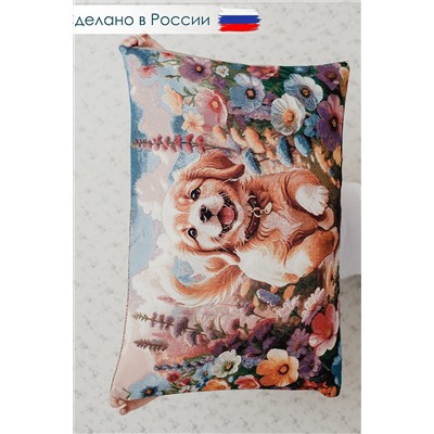 Наволочка декоративная 65х45 Роза бежевый НАТАЛИ, 1179329