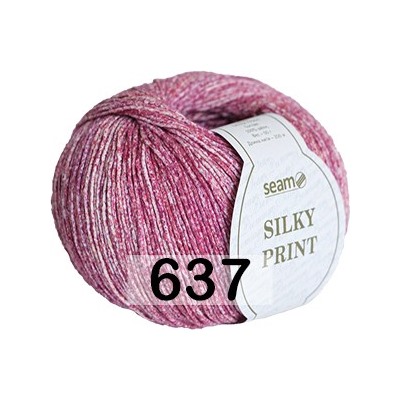 Пряжа Сеам Silky print