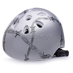 Защитный шлем (цвет серебряный)