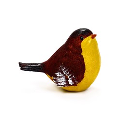 Садовая фигура из полистоуна «Синица», 12×10×7 см