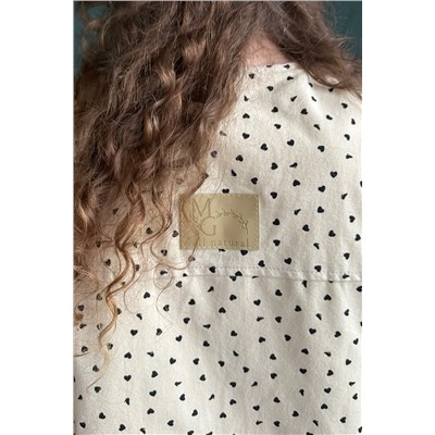 Жилет стеганый  HOME109/03/Бежевый, черный