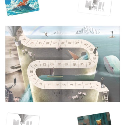 Трансформационная игра «Тревоги. Выход из состояния», 16+, игровое поле, 80 карт: 80 МАК, 20 посланий