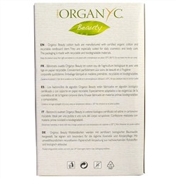 Organyc, Beauty, Органические хлопковые ватные палочки, 200 штук