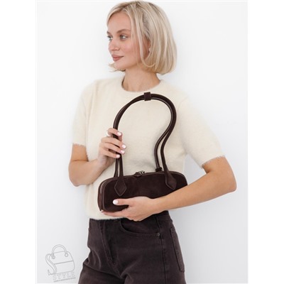 Сумка женская кожаная 89-6830-1VG coffee  Vitelli Grassi в Новосибирске